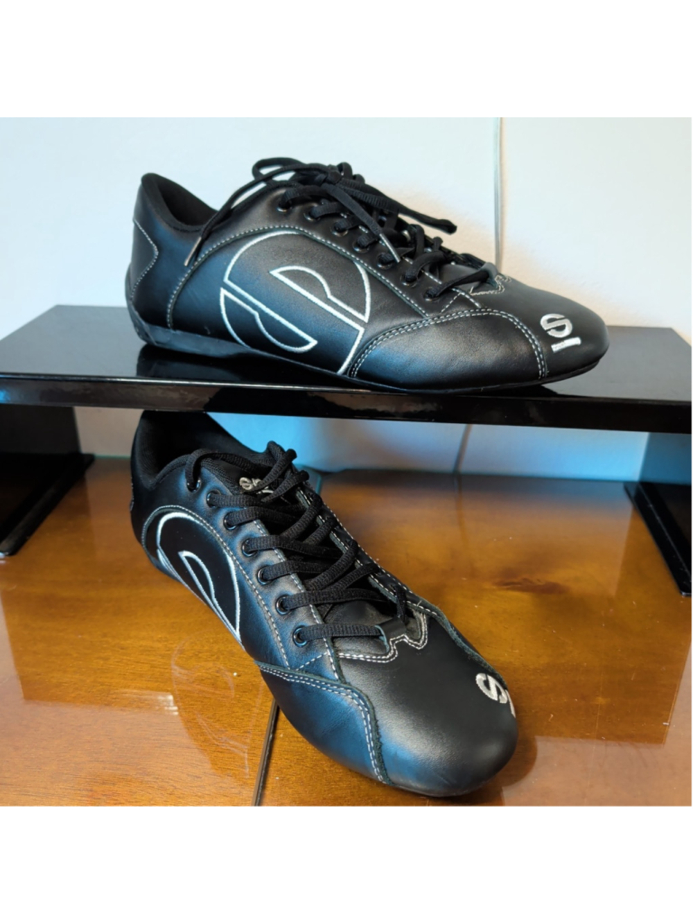 Sparco Leather Racing Shoes, Size 10